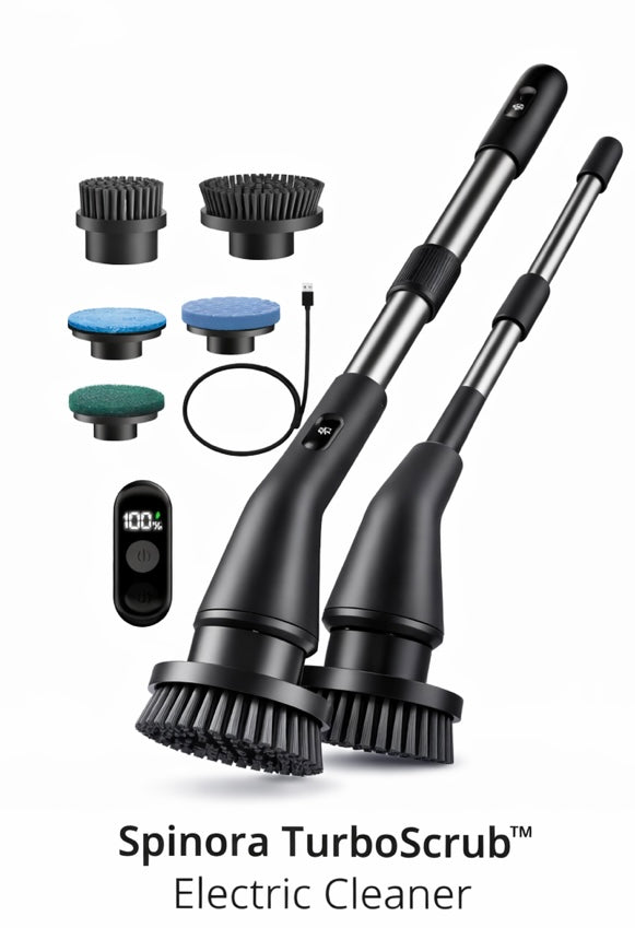 Spinora TurboScrub™ Electric Cleaner