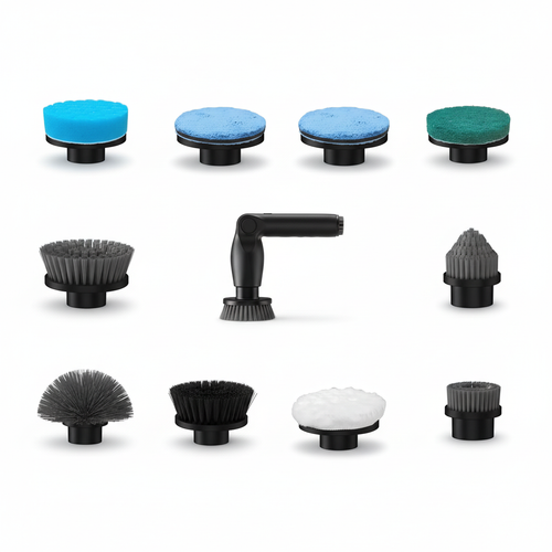 Spinora Brush Set with Colorful Heads